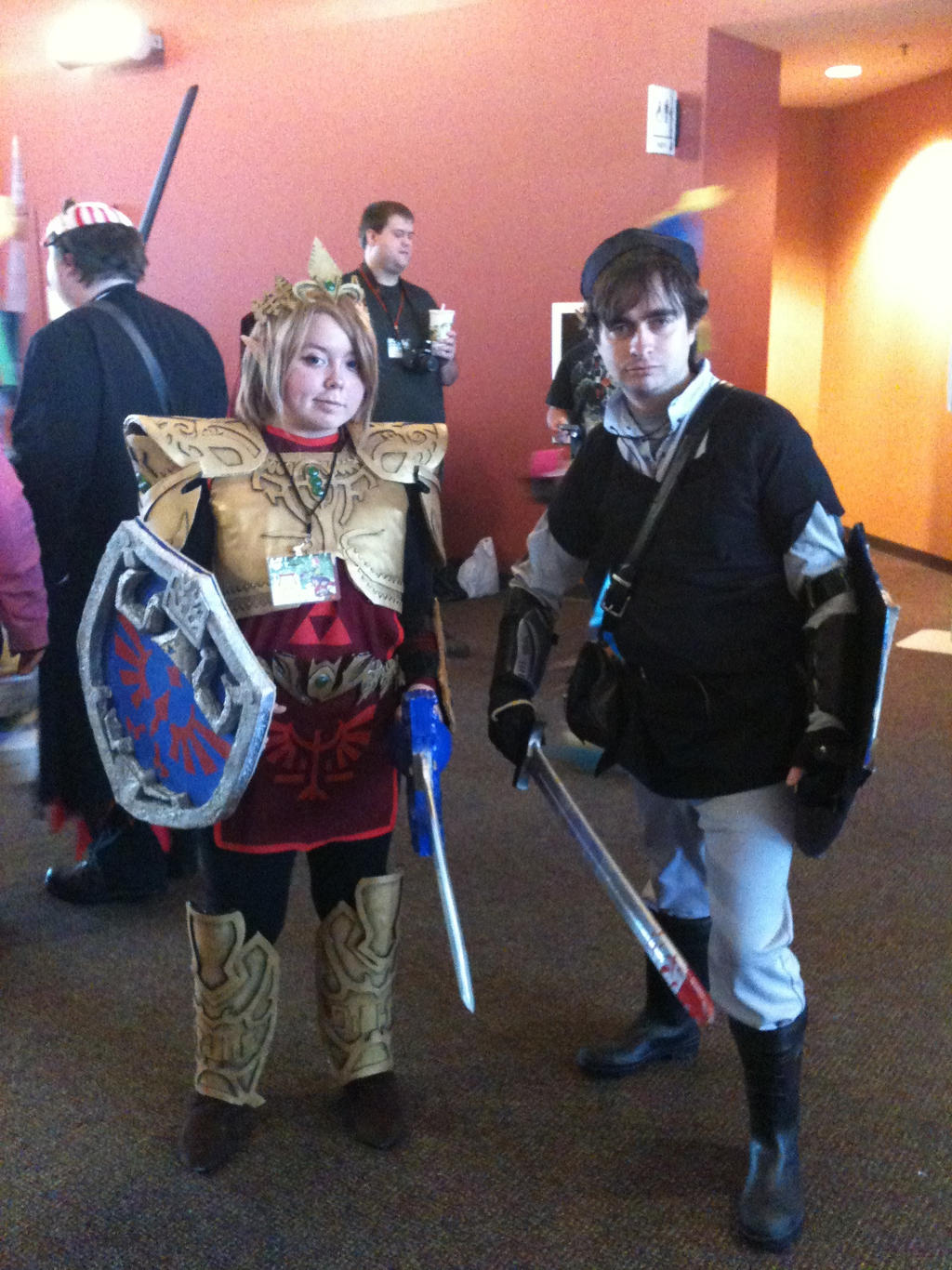 Magic Armor Link and Dark Link Anime St Louis 2013