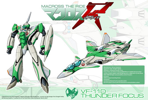 VF-11D Thunder Focus (Macross The Ride)