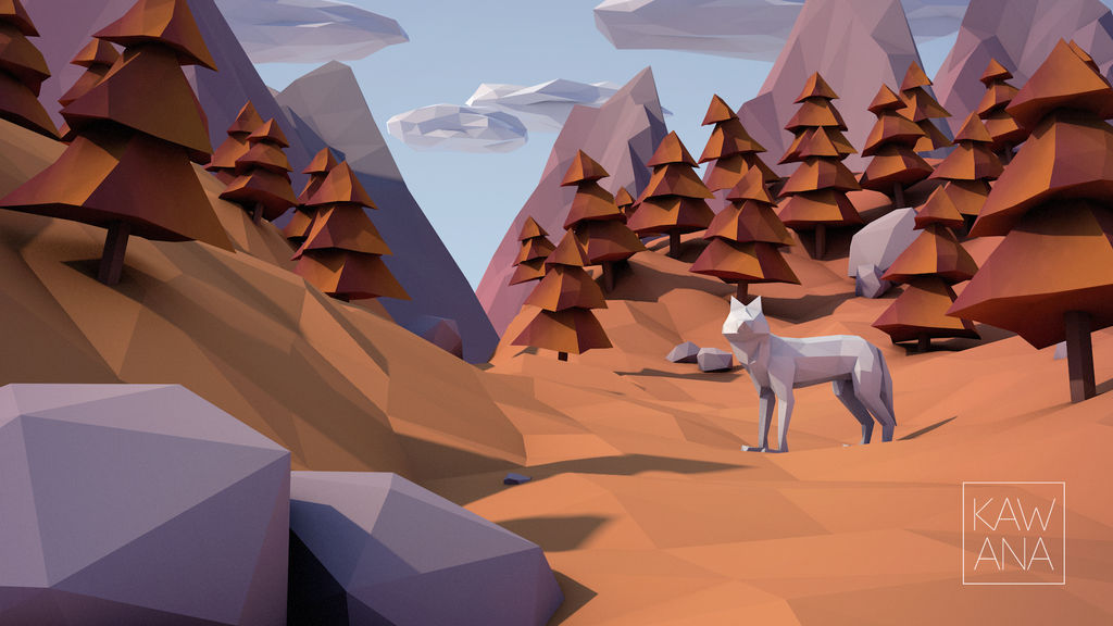 Low Poly Forest