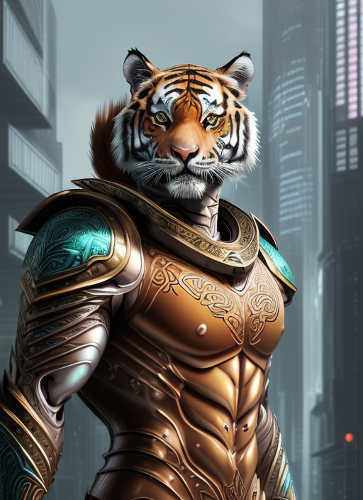 Humantaurian humanoid tiger by gwenblack on DeviantArt