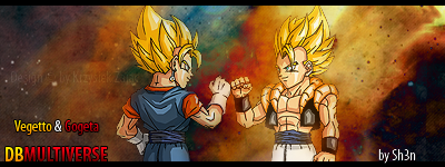 Vegetto and Gogeta