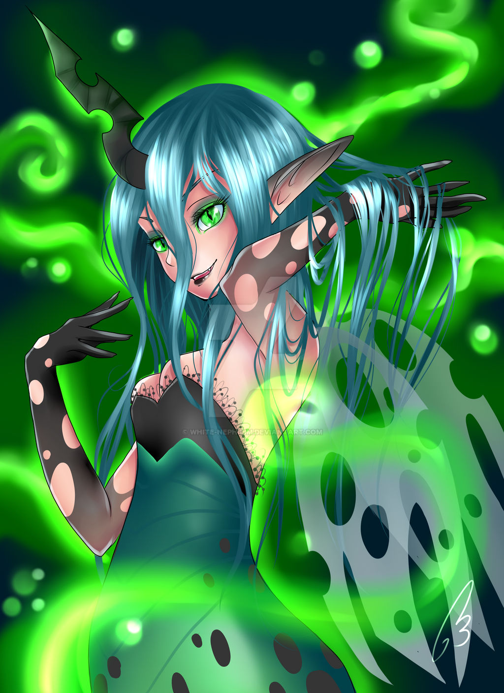 Queen Chrysalis by White-Nephilim on DeviantArt Queen Chrysalis by White-Nephilim on DeviantArt