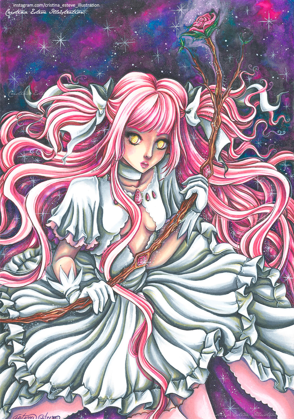 Madoka Goddess Fanart Madoka Magica By Crisesher On Deviantart