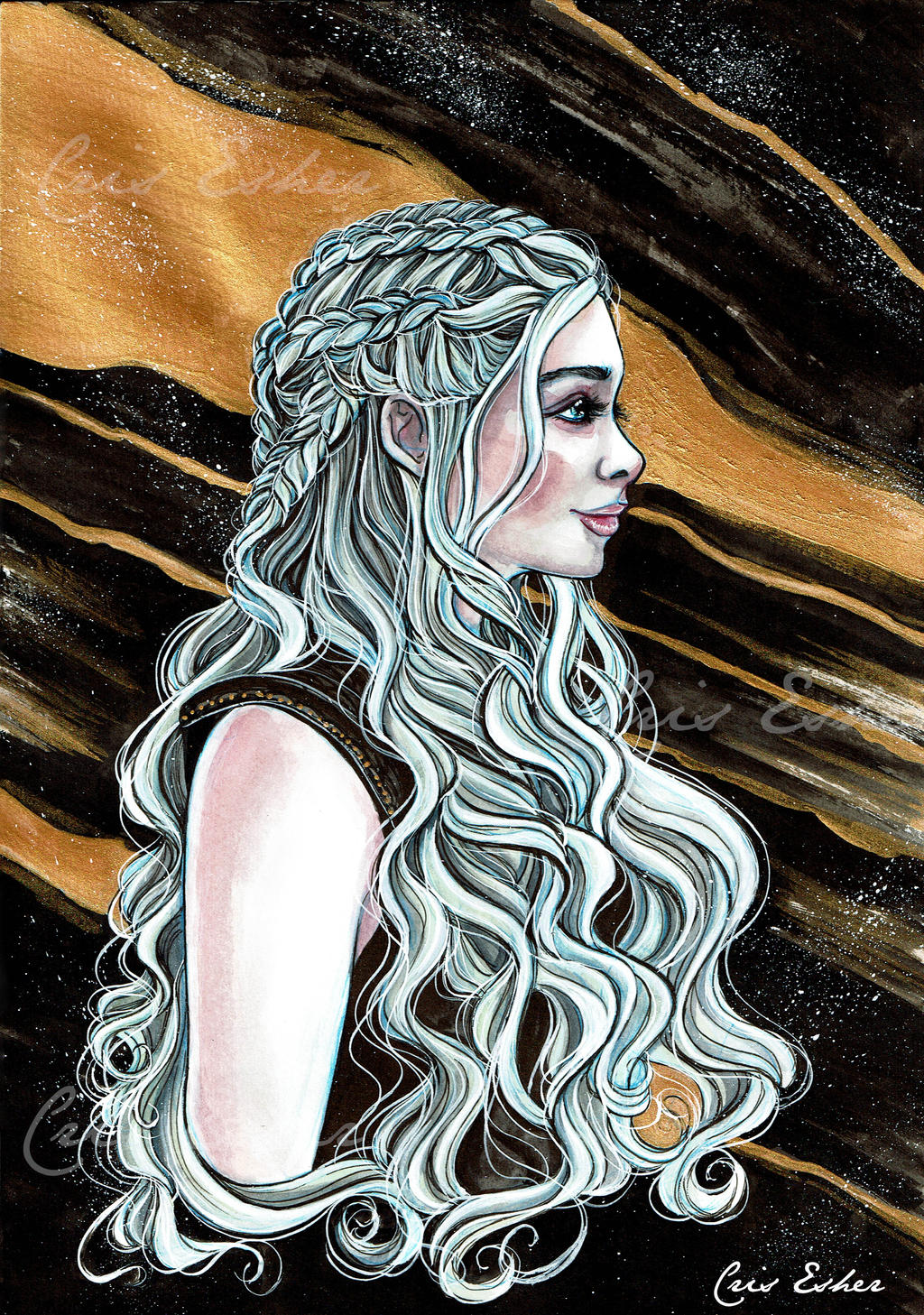 Daenerys Targaryen - Fanart GoT Inktober Challenge