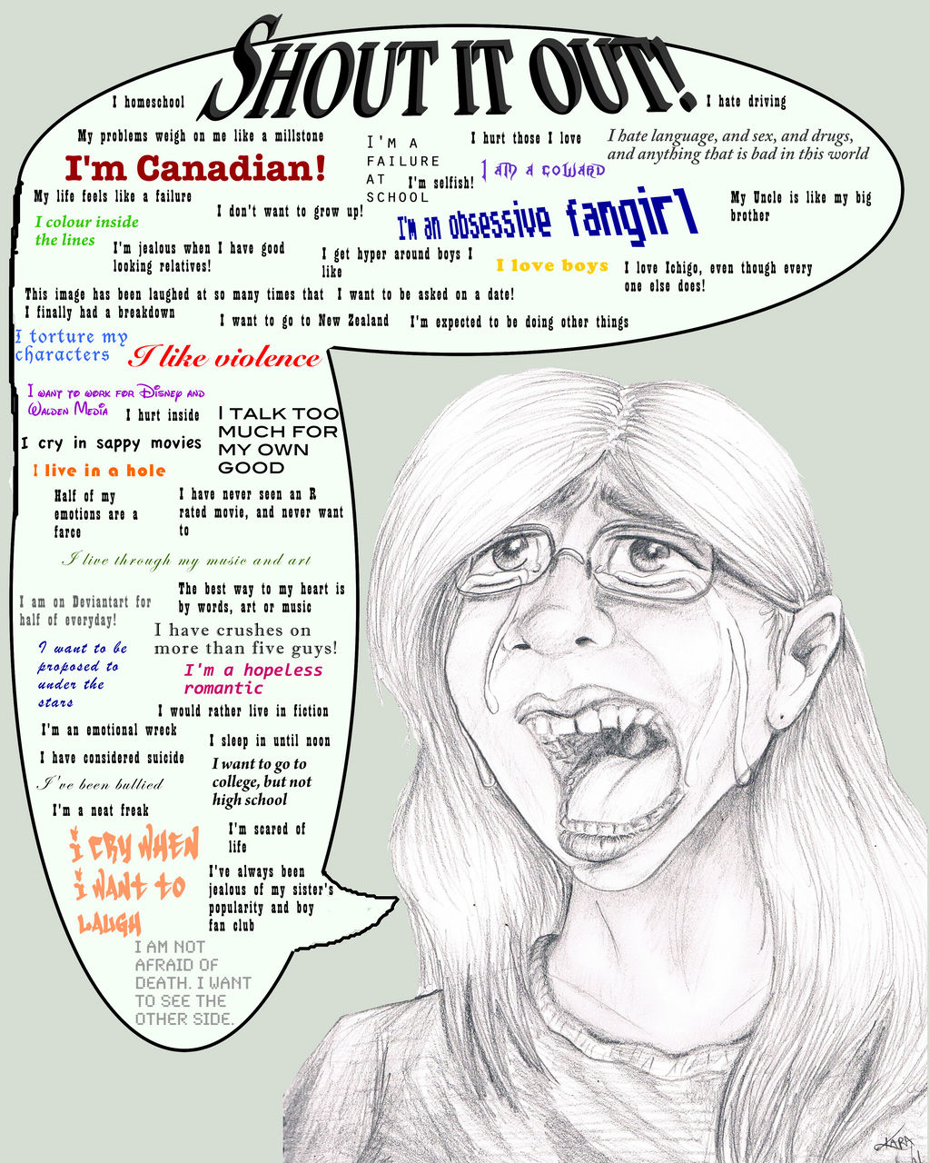 Just Scream by Wheatart on DeviantArt
