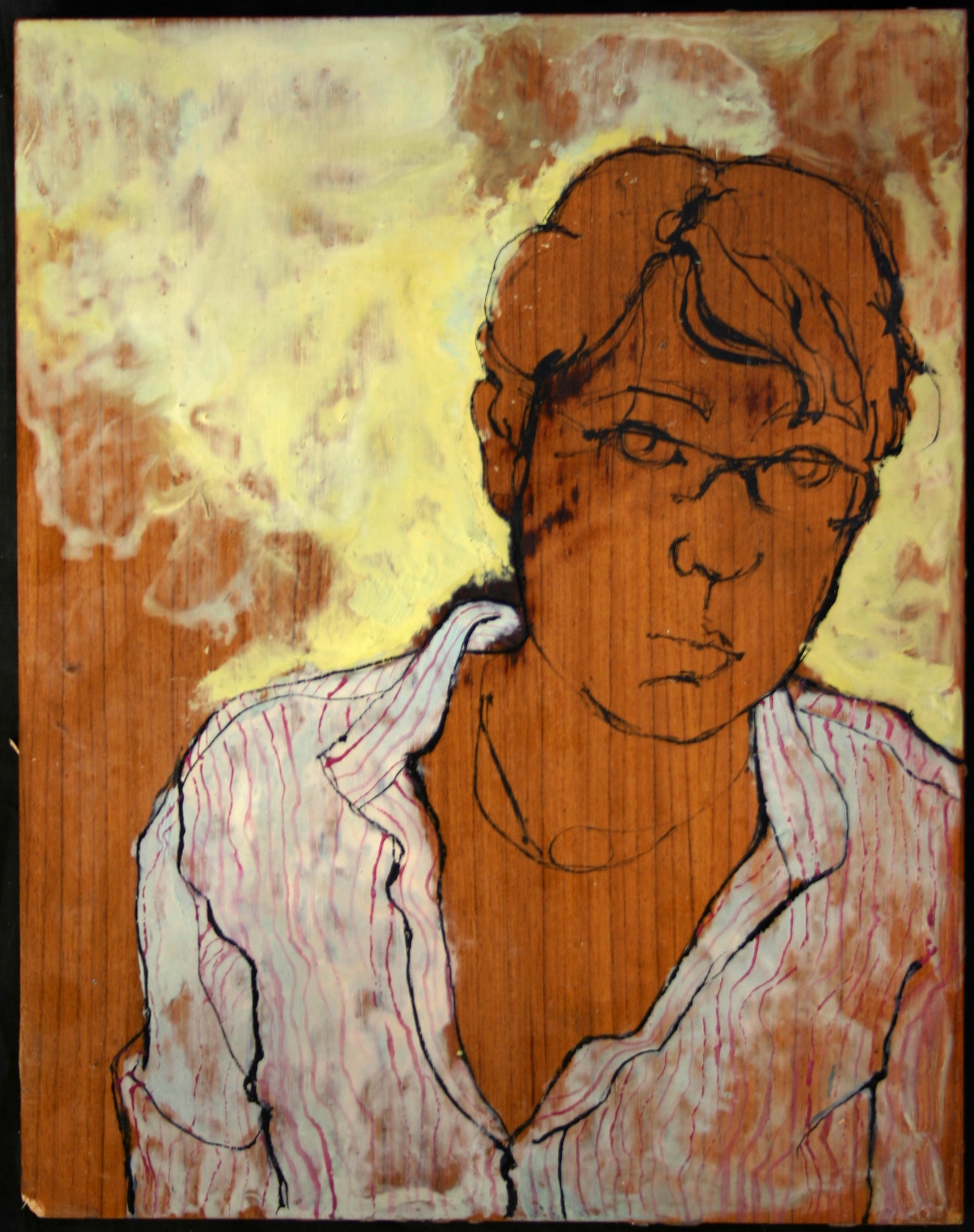 encaustic portrait 1