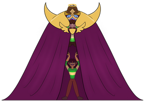 They Just Want To Try Asgore's Cape (Requested)