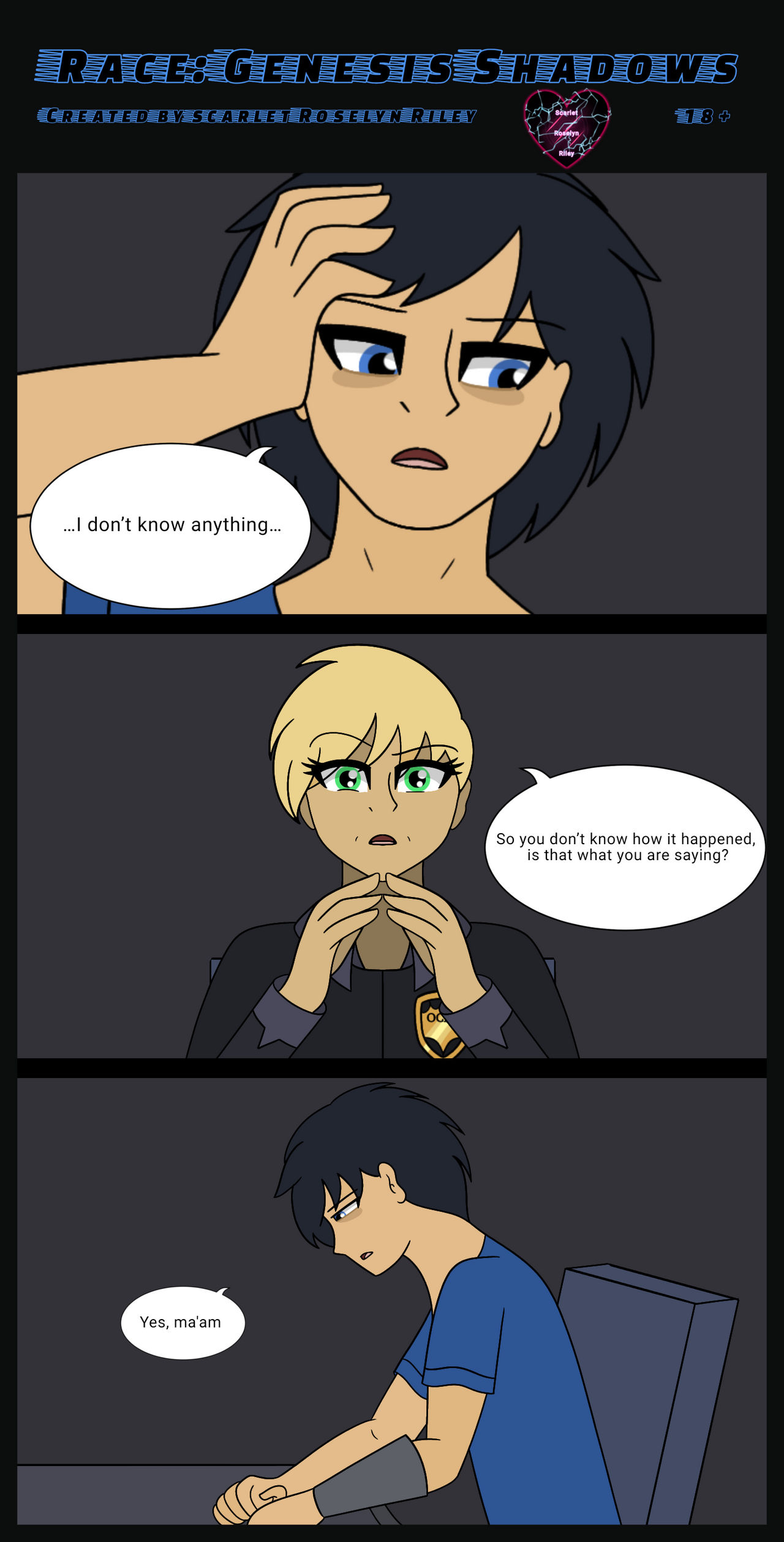 Race: Genesis Shadows Episode 2 The Mind Page 19
