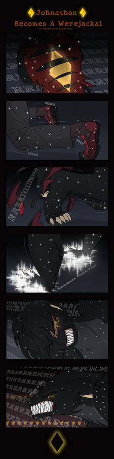 Johnathon Becomes A Werejackal Comic Short 1
