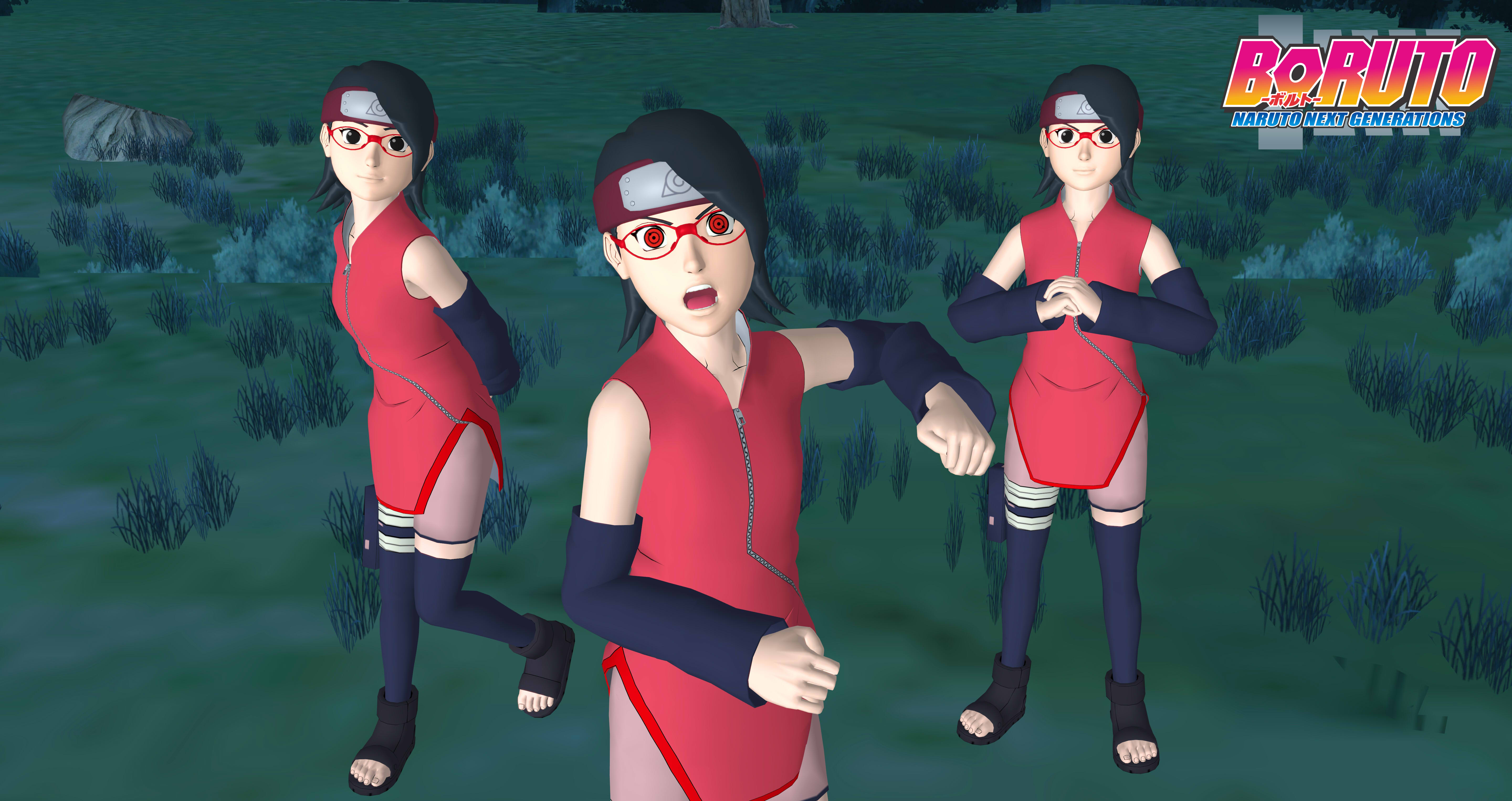 Sarada Uchiha by LorisC93 on DeviantArt