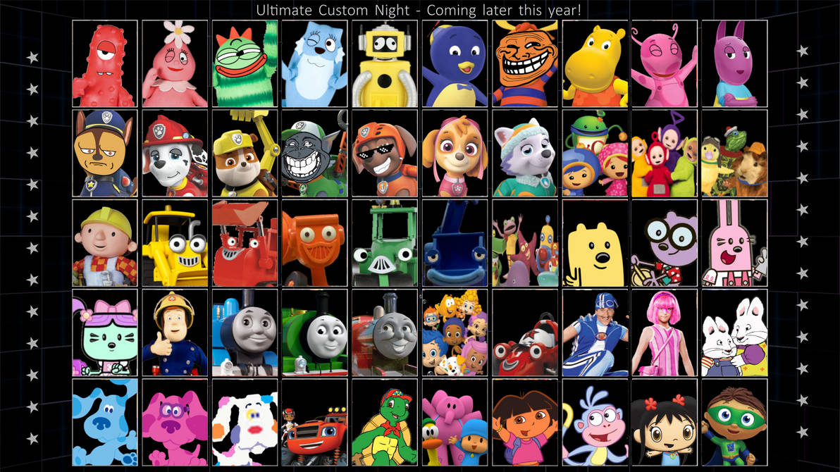 The Nick Jr Custom Night by MisterCraigBoi on DeviantArt