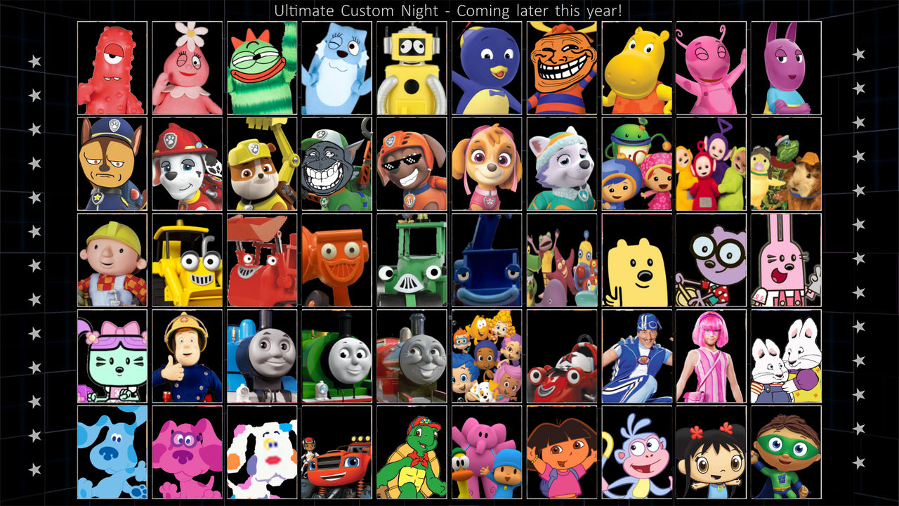 Ultimate Custom Night Home Screen! by Greenjelly-12 on DeviantArt