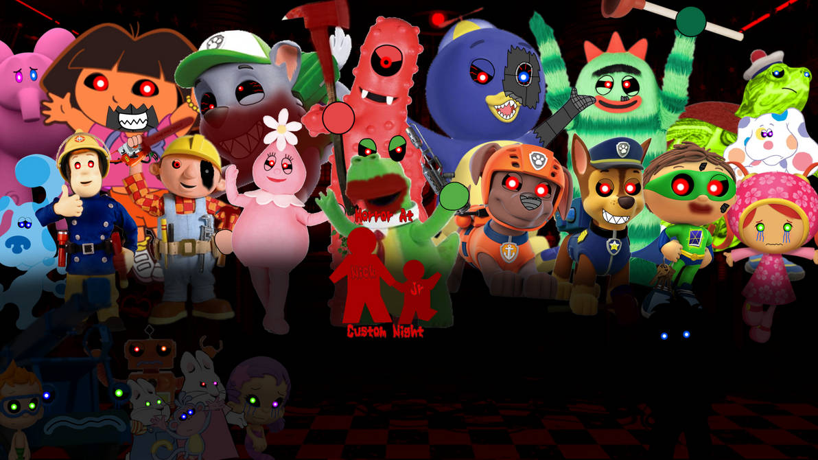 New Horror At Nick Jr Custom Night Poster by MisterCraigBoi on DeviantArt