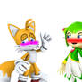 Cosmo Flirting With Tails