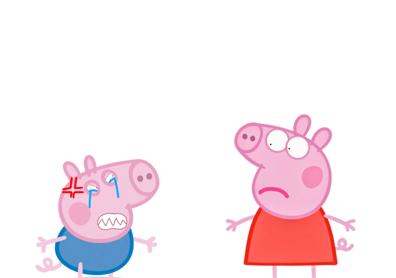 George Mogging George Pig Finally Snaps by MisterCraigBoi on DeviantArt