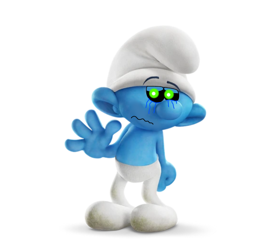 Clumsy Smurf Png by MisterCraigBoi on DeviantArt