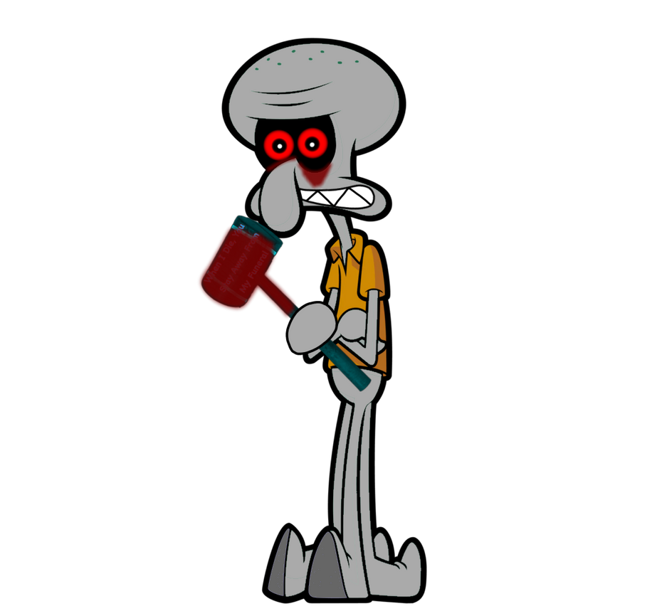 squidward smoking a cigarette (2023) - Spongebob Squarepants Fan Art Gimme your most squidward moment