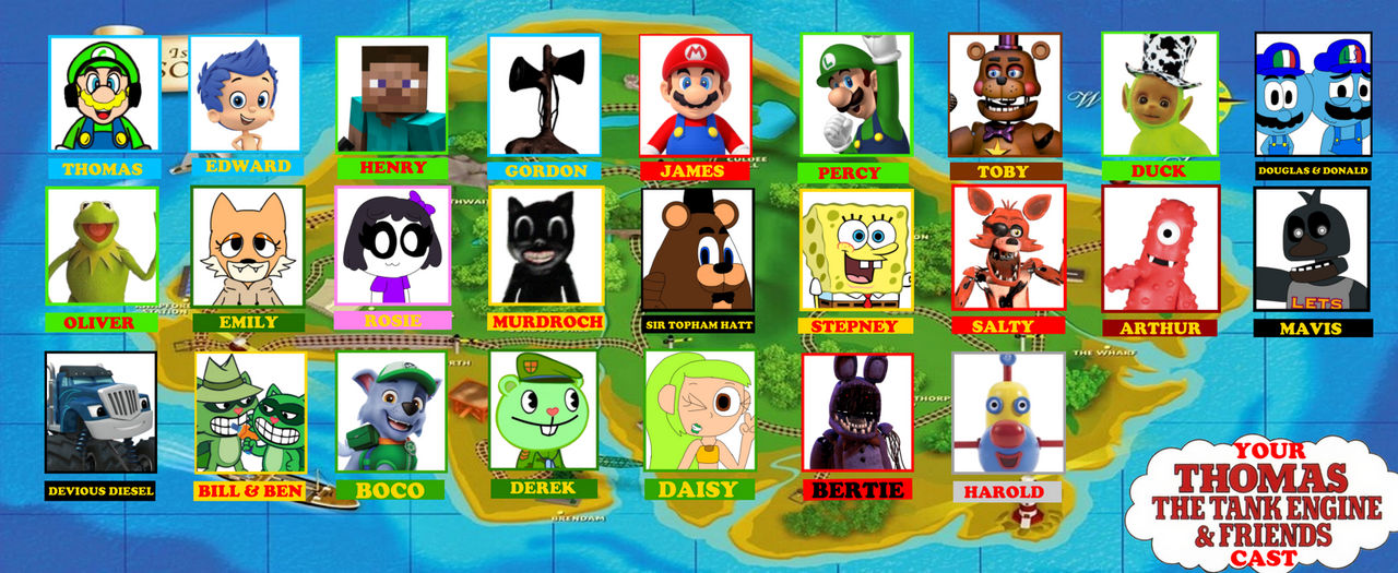 Thomas And Friends Cast Meme By MisterCraigBoi On DeviantArt thomas-and-friends-cast-meme-by-mistercraigboi-on-deviantart