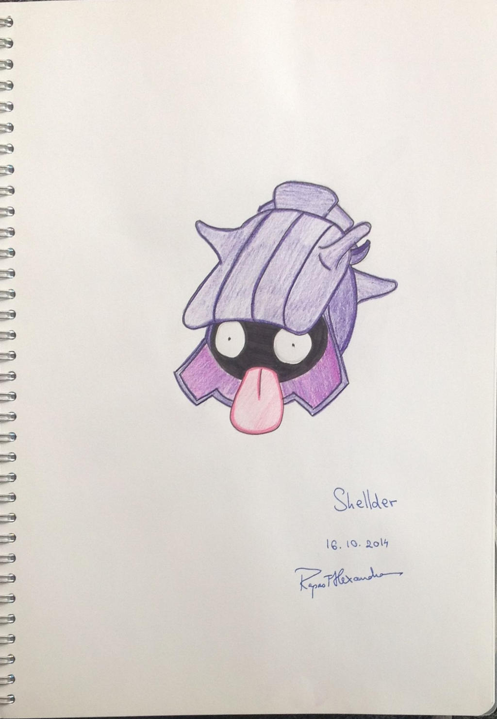 Shellder Face Shellder by starseekeralex on DeviantArt
