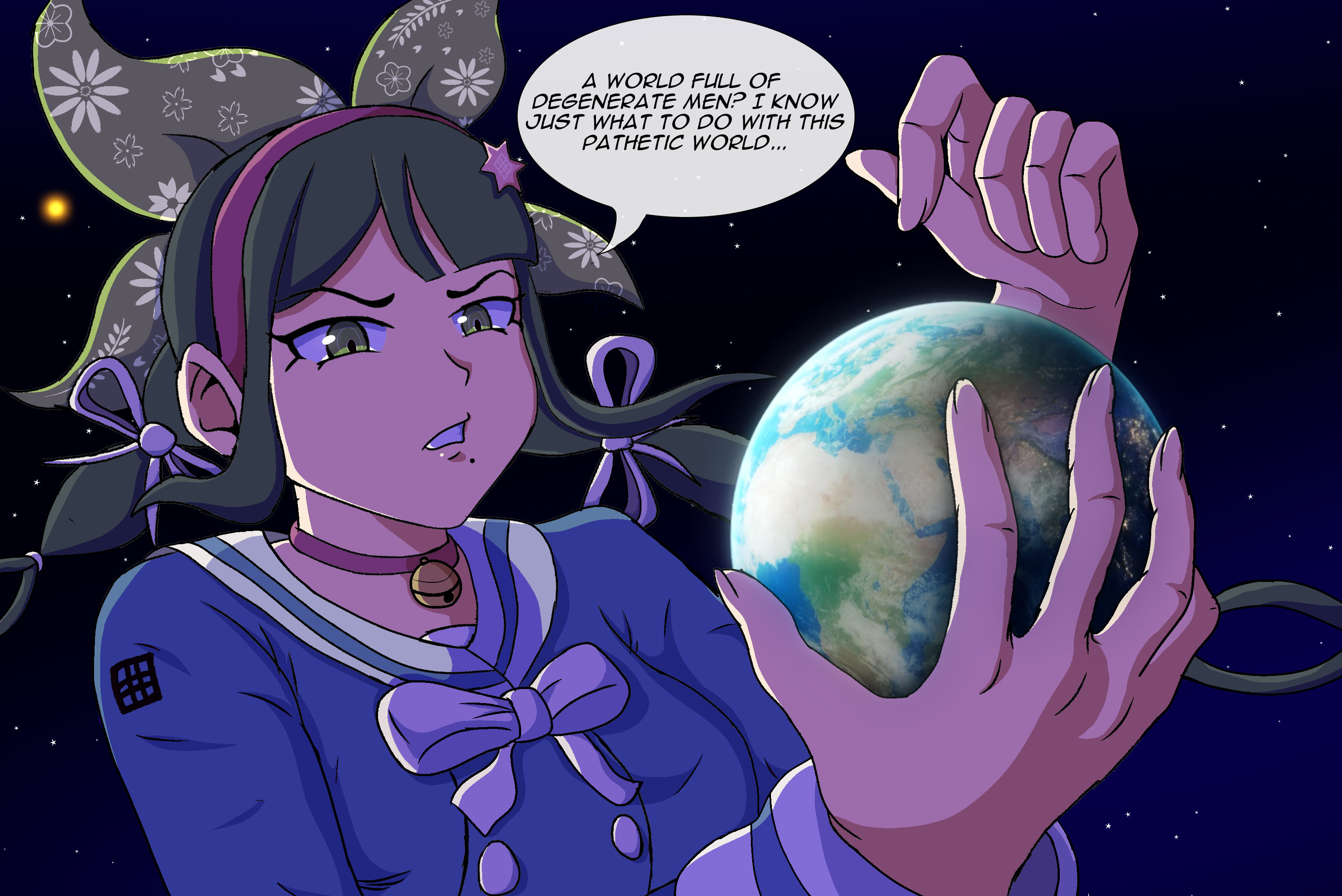 Destruction of Men (Giga Giantess Tenko) by CassaFemArts on DeviantArt