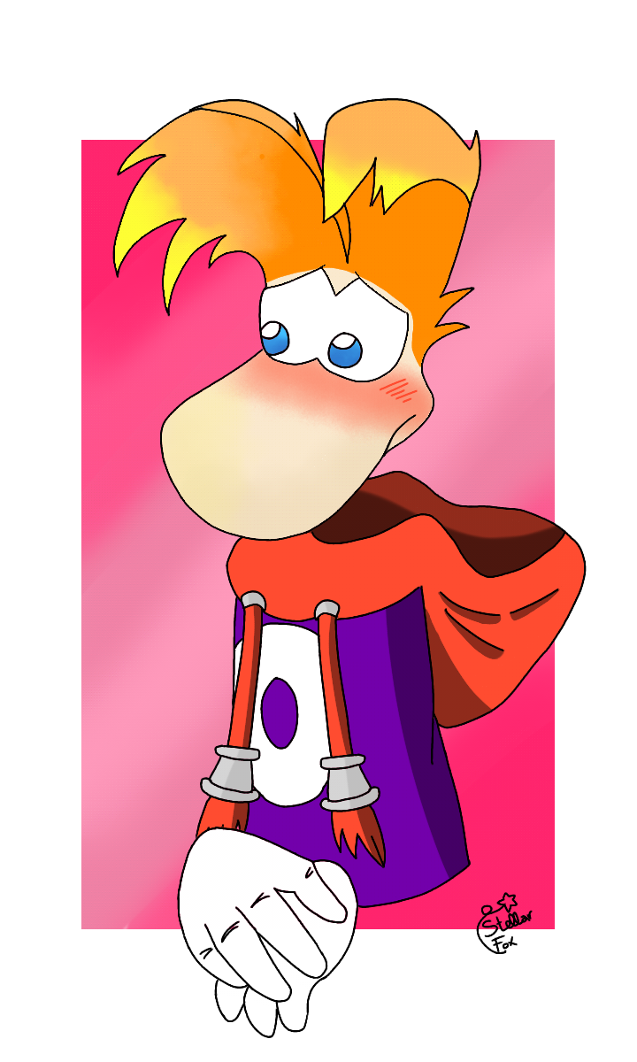 Rayman blushed by StellarFox03 on DeviantArt