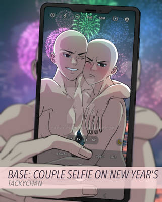 P2U BASE: COUPLE SELFIE ON NEW YEAR'S