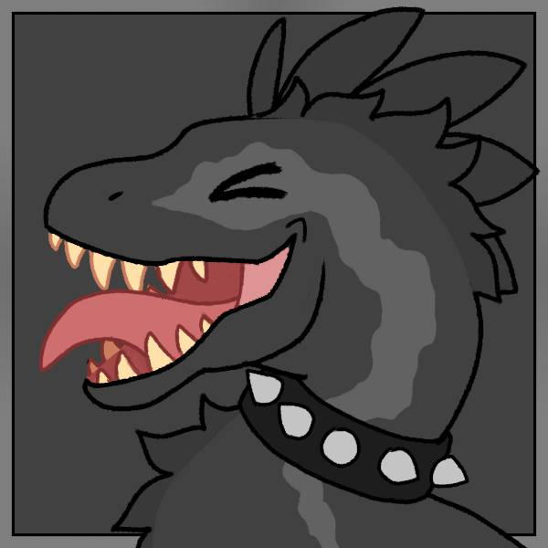 My raptor oc aka: my pfp by brackus120 on DeviantArt