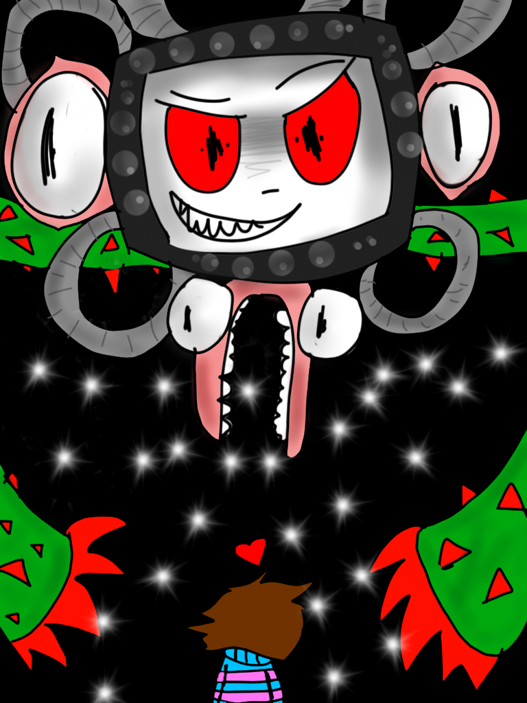 Omega Flowey Boss Fight by MsCreepyPlagueDoctor on DeviantArt