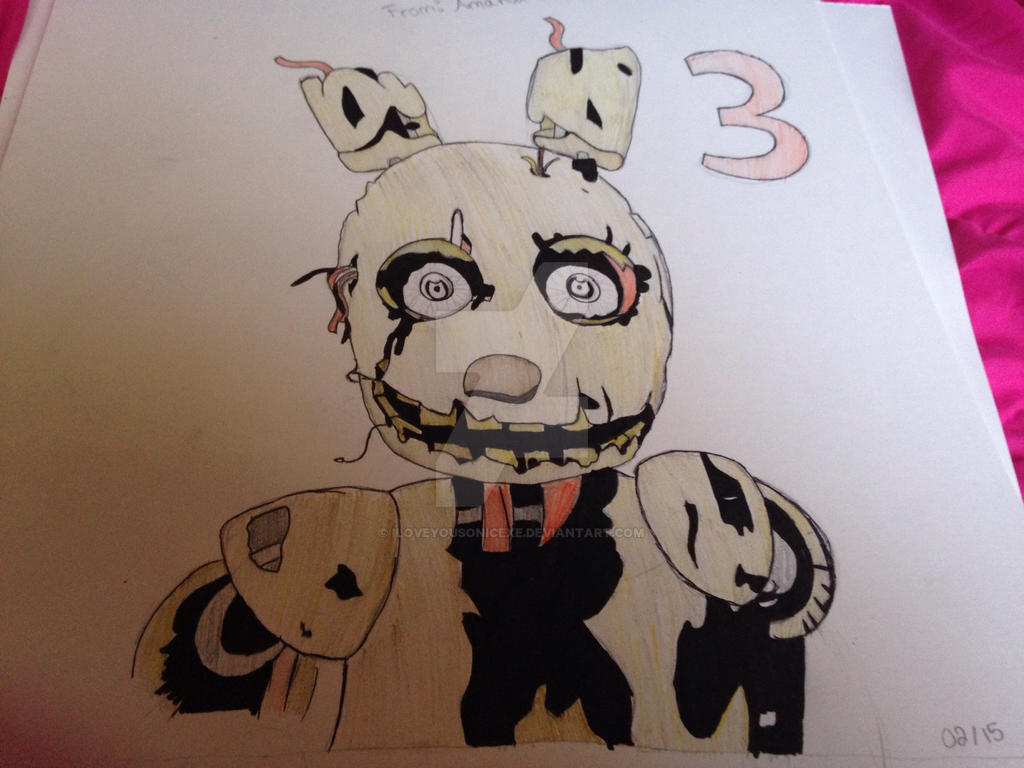 My spring trap drawing by iloveyousonicEXE on DeviantArt
