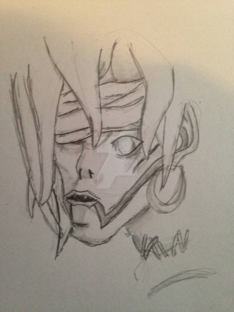 Death Note Rem drawing by iloveyousonicEXE on DeviantArt