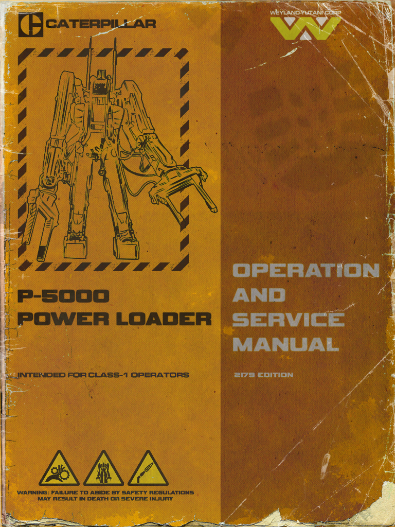 P-5000 Power Loader Manual Mockup