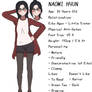 Naomi Hyun - OC Character Reference