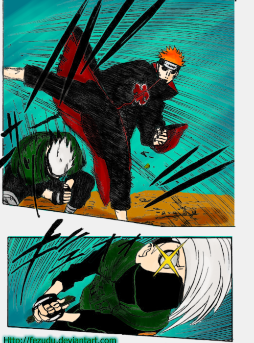 Pain vs. Kakashi, Narutopedia