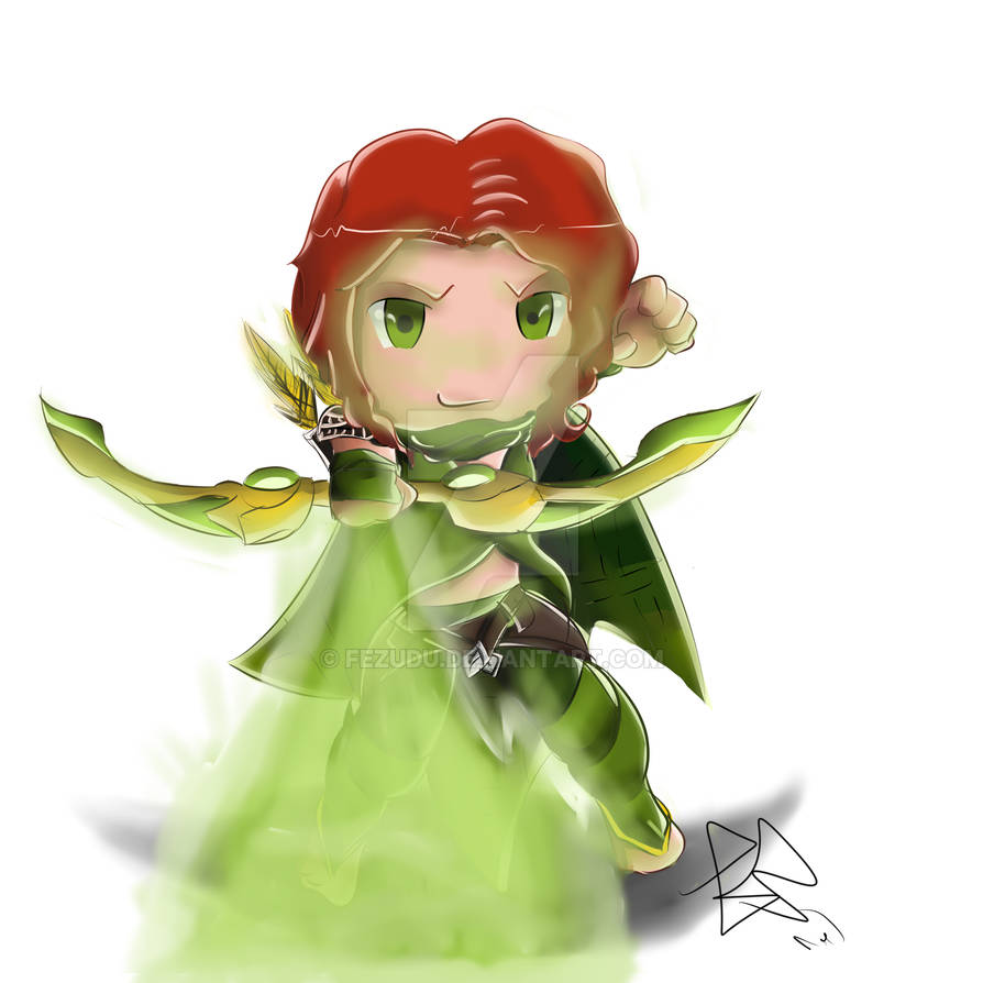 WindRanger Chibi by fezudu on DeviantArt