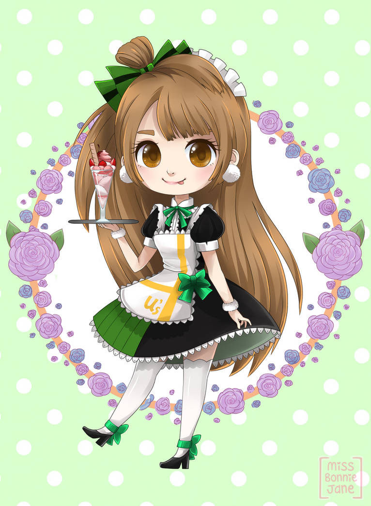Love Live! - Maid Kotori Minami by Kiki-Myaki