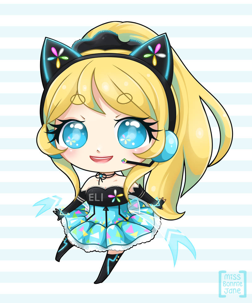 Love Live! Cyber Series - Eli Ayase by Kiki-Myaki