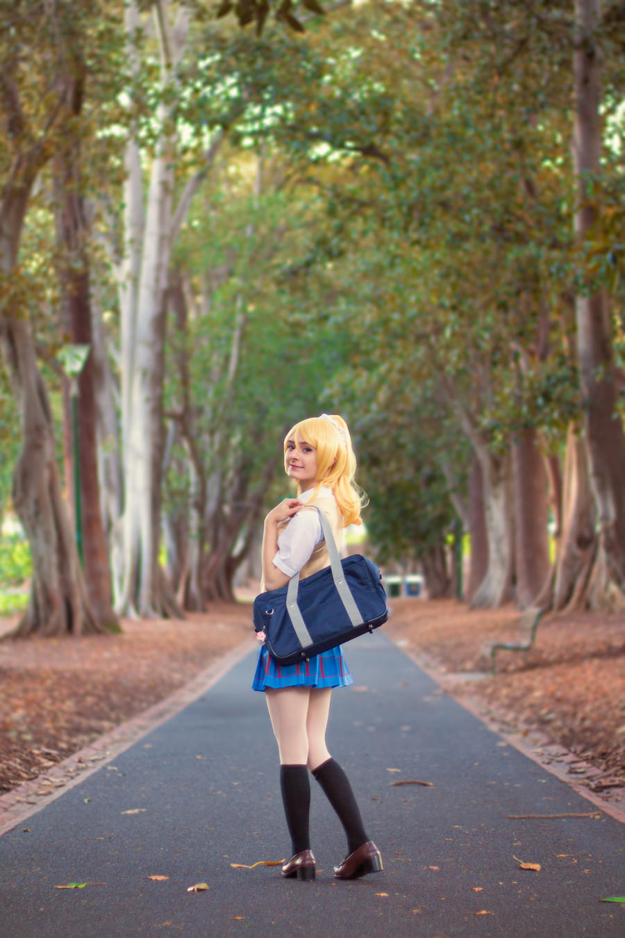 Love Live! - Eli Ayase Cosplay by Kiki-Myaki