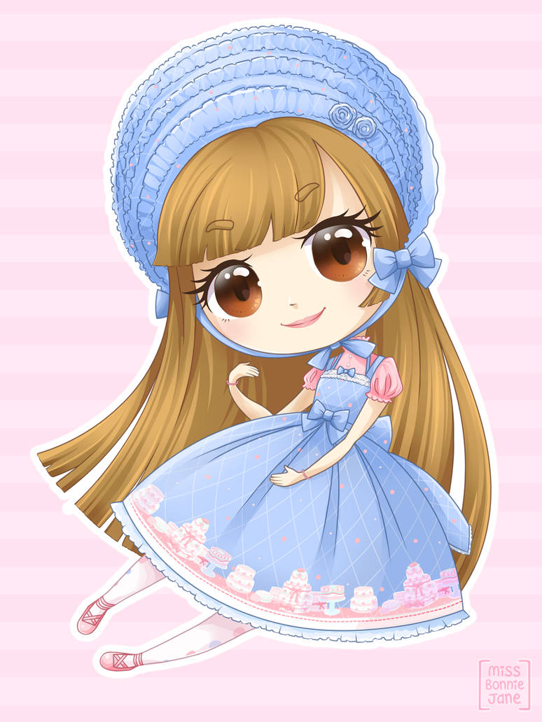Angelic Pretty - Memorial Cake by Kiki-Myaki