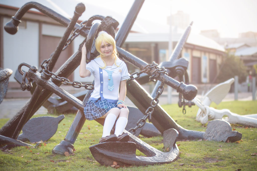 Love Live! Eli Ayase [Marine / Navy] Cosplay