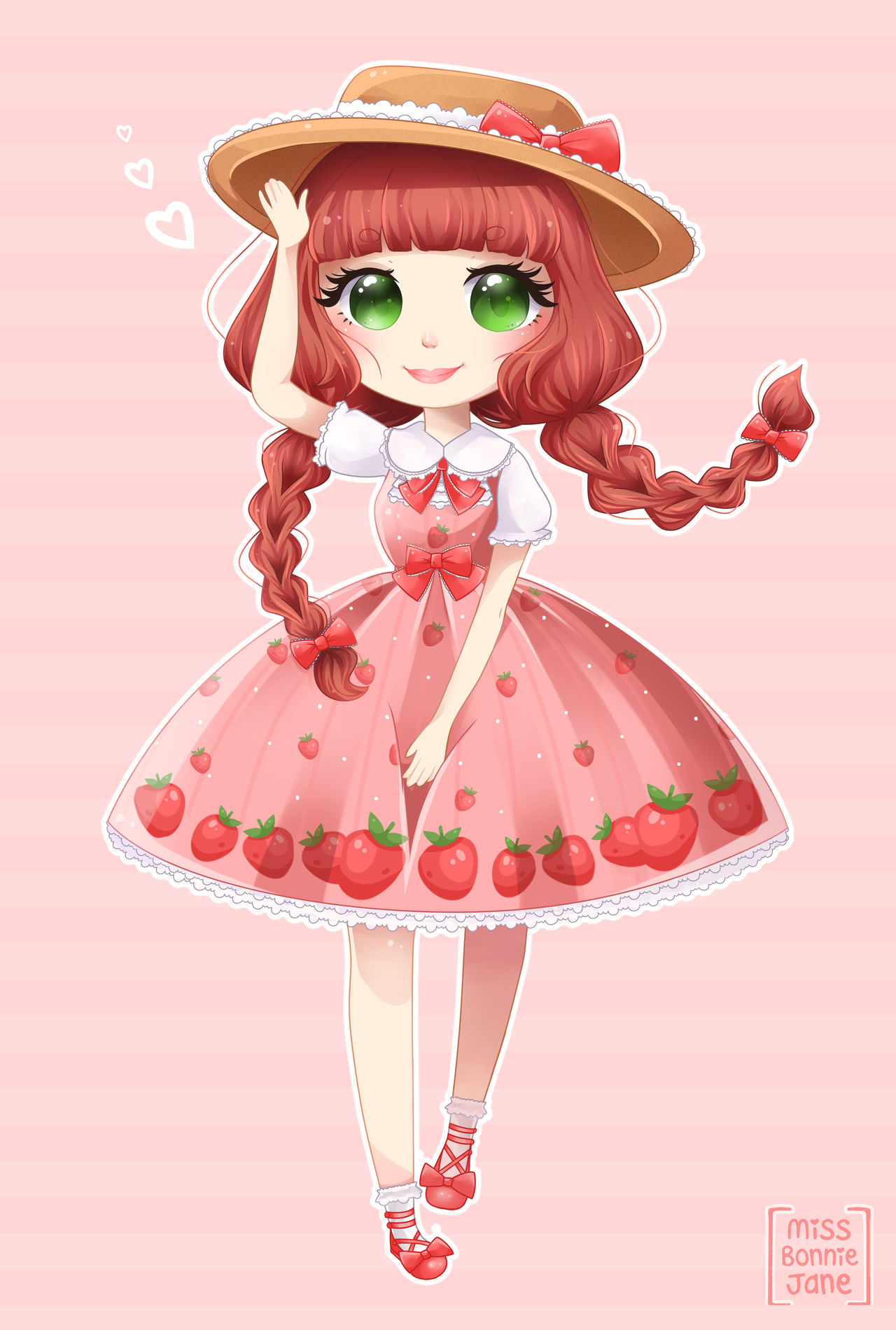 Spring Strawberries by Kiki-Myaki