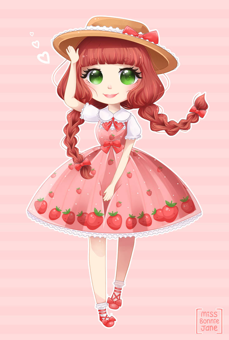 Spring Strawberries by Kiki-Myaki