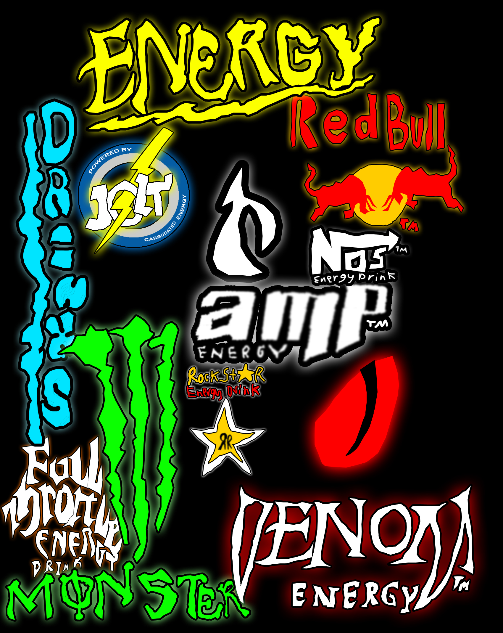 Energy Drink Logos Colored By Dragonis111 On DeviantArt energy-drink-logos-colored-by-dragonis111-on-deviantart