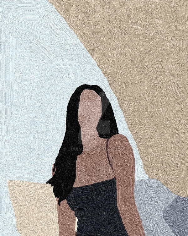 A woman