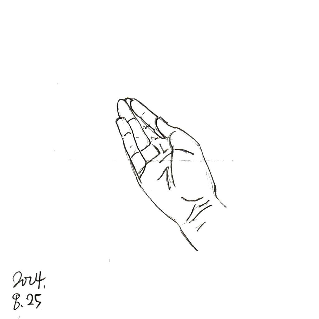 A hand making love