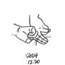 Hands making love