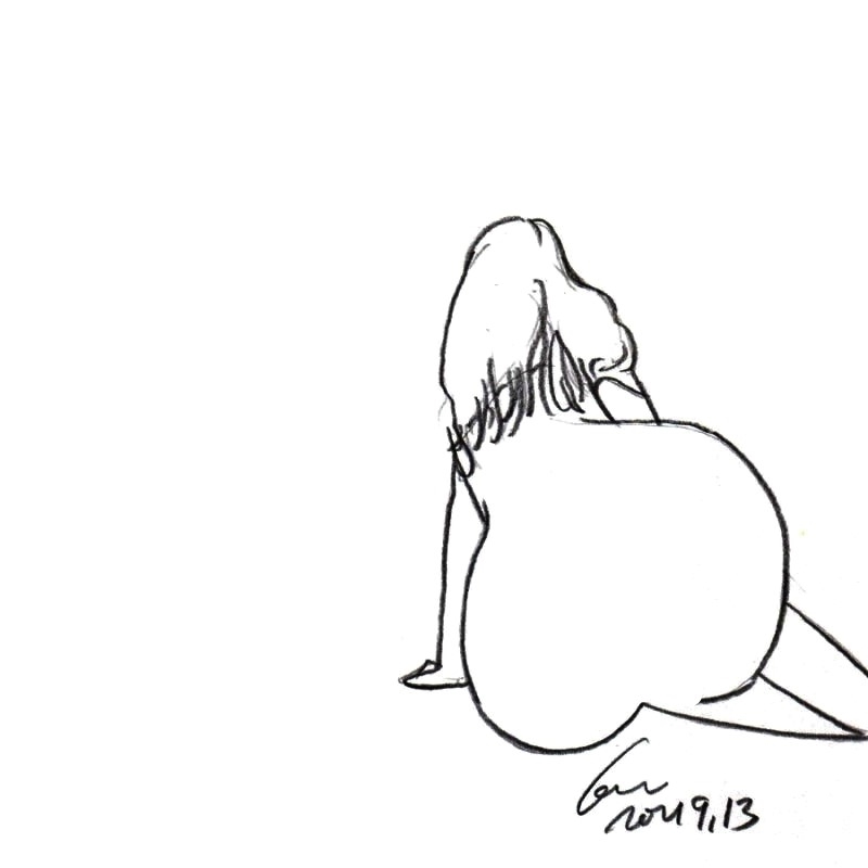 a woman