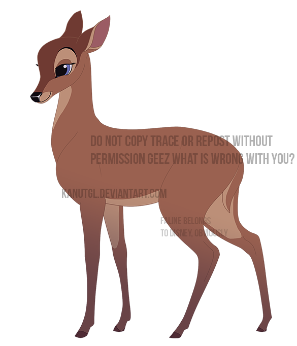 Faline Deviantart Faline - Disney Girls Collab by EffraSorbus on DeviantArt