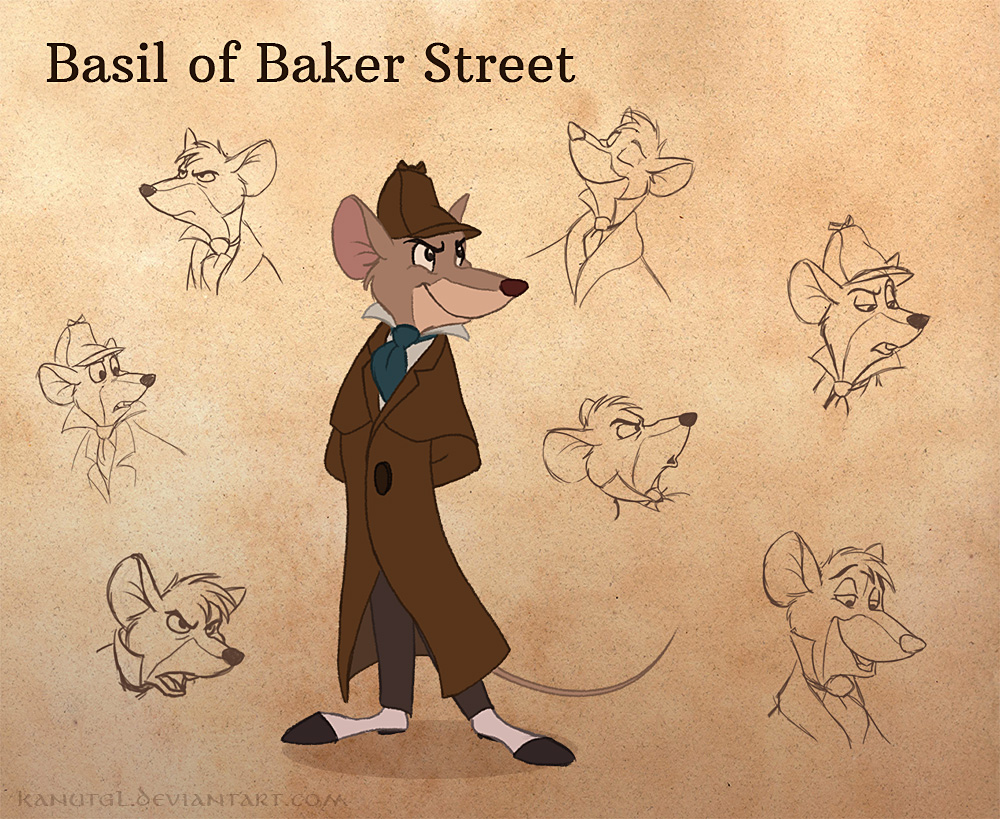 Basil of Baker Street by EffraSorbus on DeviantArt