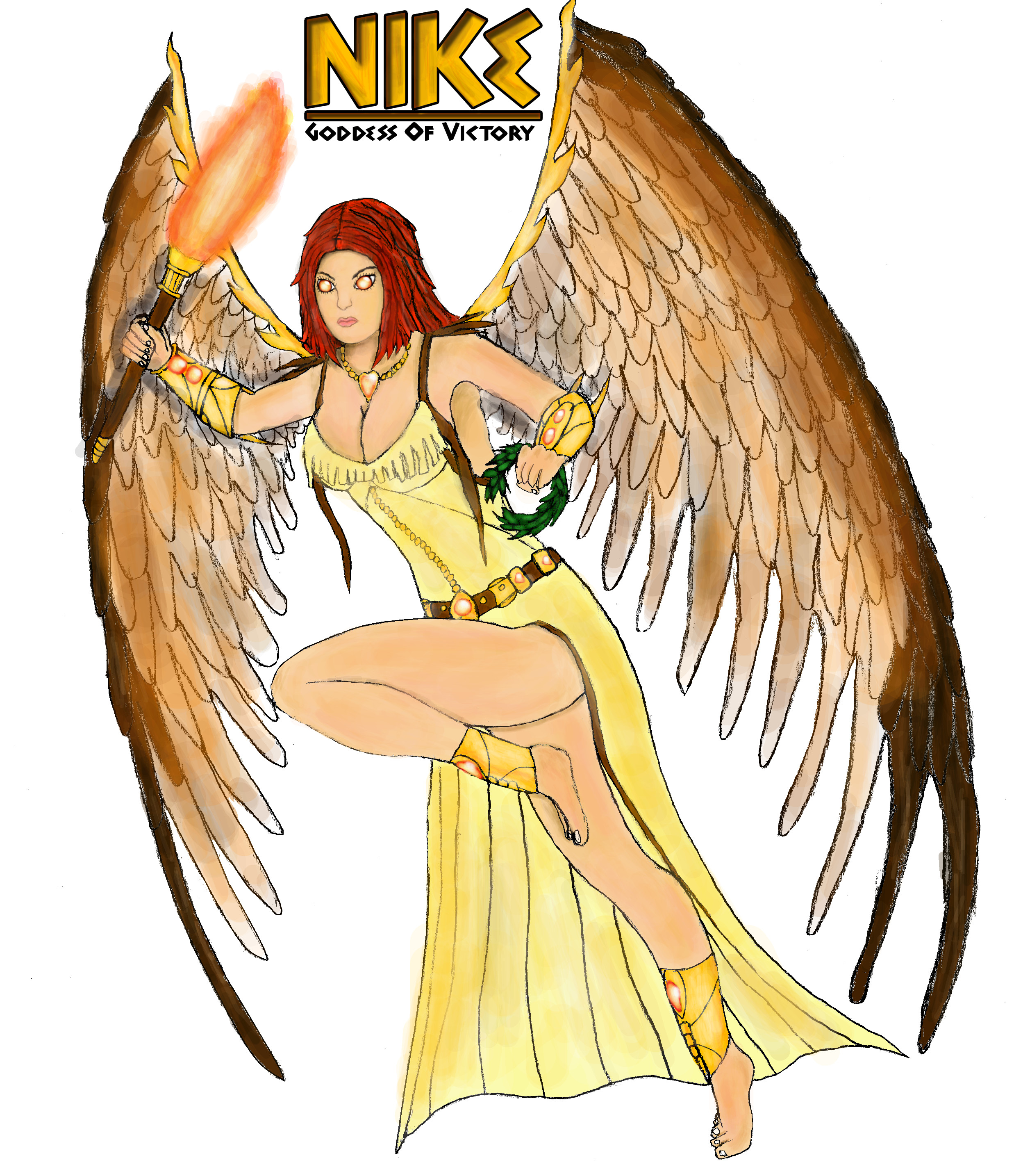 adyacente Sobretodo Alienación Smite god idea Nike - Goddess of Victory V2 by DaveSpectre122 on DeviantArt