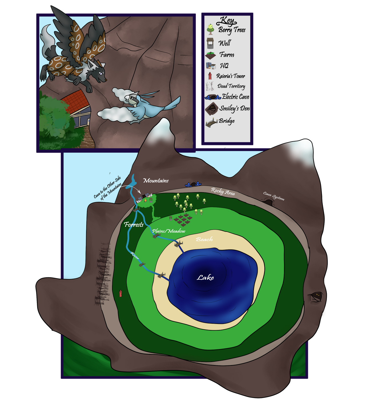 PKMN CC Event: The Ranch Map by demonpupy on DeviantArt